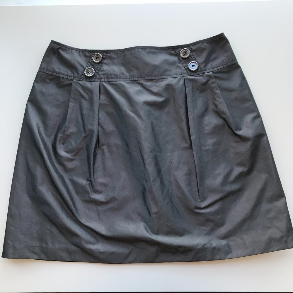 Pink Tartan Button Detail 19" Skirt
